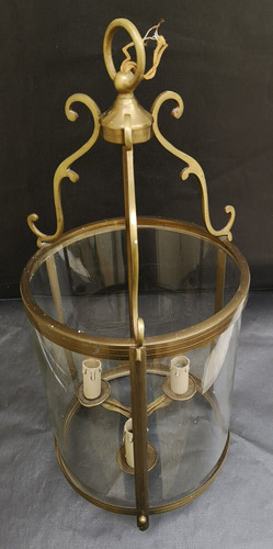 Large antique bronze - , lantern