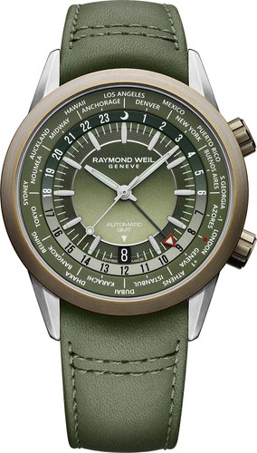 Raymond weil montre vert - raymond,