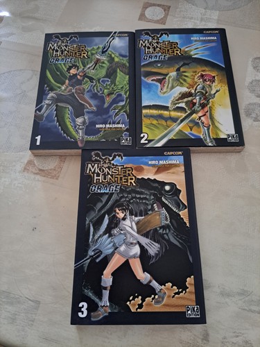 Lot mangas monster hunter - lot,
