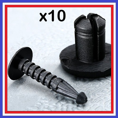 Clips fixation pare - 10, choc