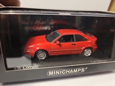 1/43 MINICHAMPS 400055600: VW CORRADO G.60, Rouge vernis,1990. Etat neuve.
