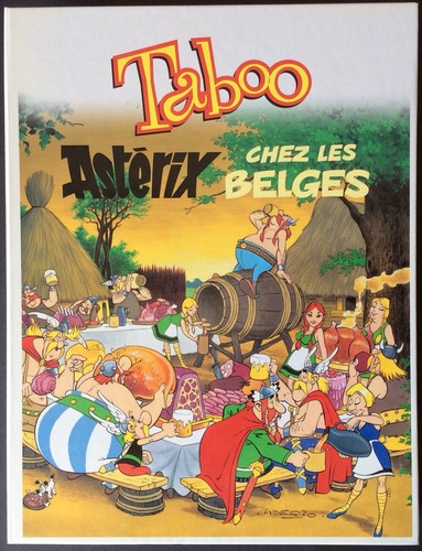 Astérix chez les belges - chez, jeux