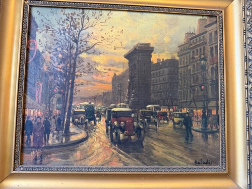 Paris 1900 peinture - paris,