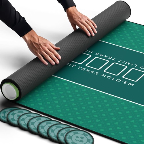 Tapis poker texas hold em - de,