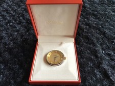 Dupont Steel & Gold Plated Alarm Watch