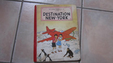 Tintin -  Jo  Zette et Jocko - Destination New-York- B5 - EO de 1951