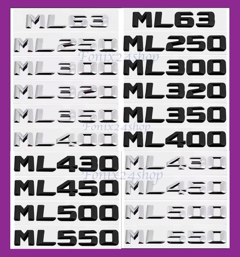 Lettres mercedes benz classe - lettres,