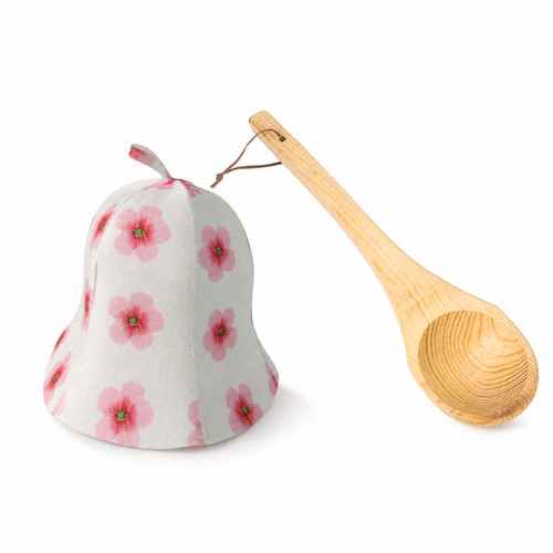 Chapeau sauna avec - de,