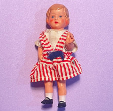 Antique 91/2 Plastic Celluloid Doll MINERVA BUSCHOW & BECK GERMANY