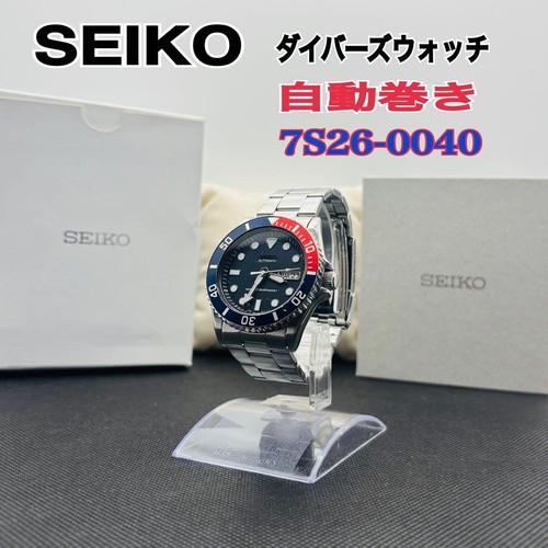 Seiko 7s26 0040 navy - 7s26-0040,