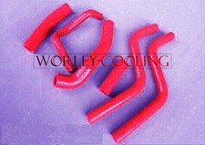 RED silicone radiator hose for