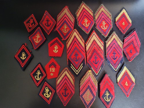 Lot ecussons losange regiment - lot,