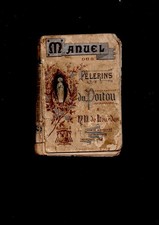 old book MANUEL DES PELERINS DU POITOU A N. D. HEAVY 216 pages
