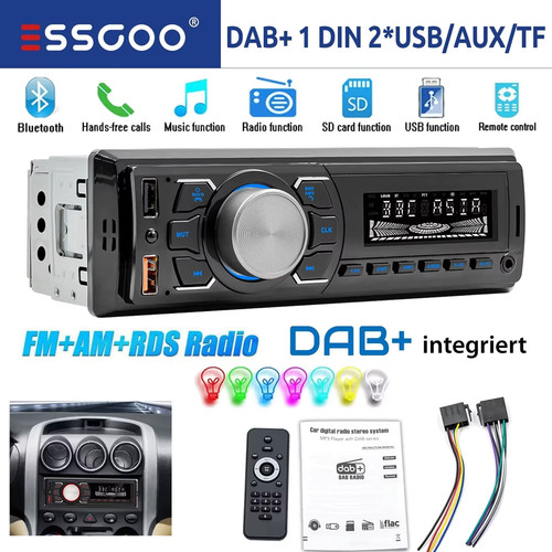 Autoradio din dab bluetooth - autoradio,