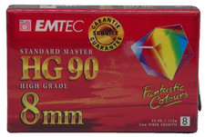 K7 VIDEO 8MM EMTEC HG90 HIGH GRADE