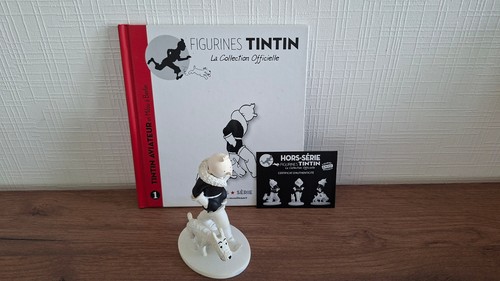 Figurine tintin aviateur - figurine,