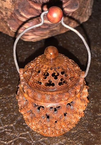 Noix corozo sculpté - noix,