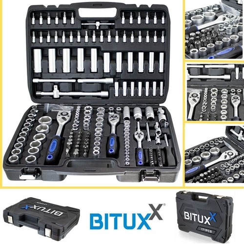 Coffret douilles 171 pcs - coffret,