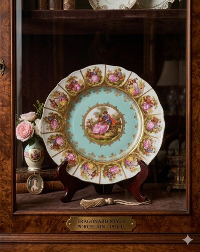 Assiette ancienne jkw adler - assiette,