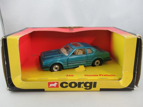 Corgi 345 honda - corgi, prelude
