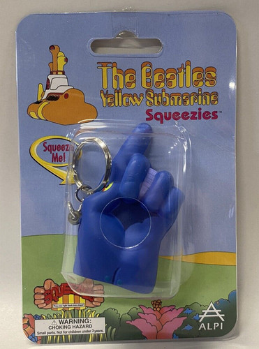 Beatles yellow submarine glove - yellow,
