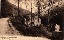 Old postcard Pressieu - Route d'Amblerieu - La Cascade de l'Etang (584119)