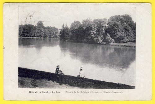 Cpa bruxelles bois la - bruxelles,