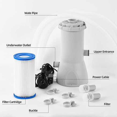Pompe filtration pour - de,