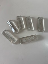 6 anciens porte couteaux en verre moulé Collection Deco Table Cuisine