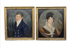 Paire de portraits début