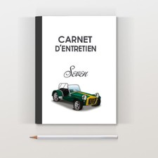 Carnet d'entretien Lotus Seven