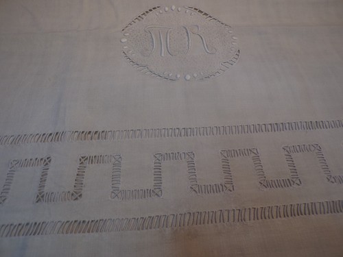 Linge ancien drap métis - en,