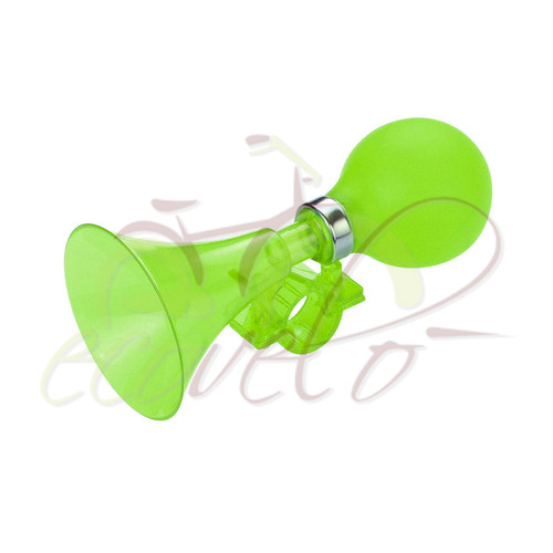 Trompette verte bicyclette - trompette,