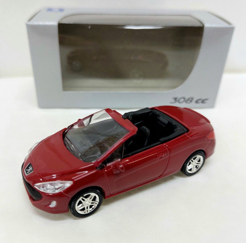 Peugeot 308 rouge 64 - rouge, 1/64
