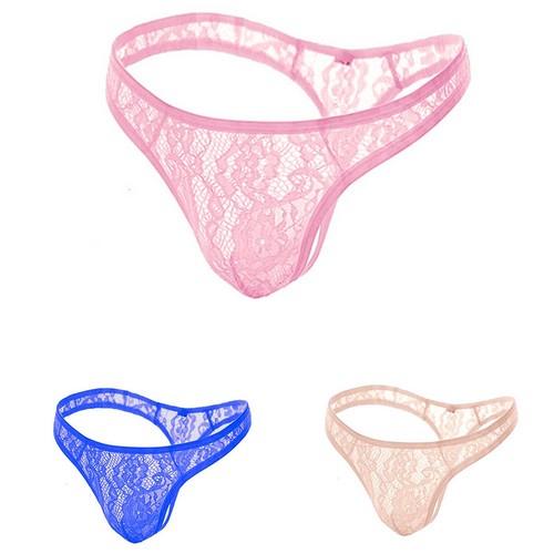 Slip transparent dentelle
