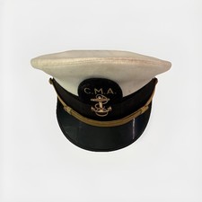 Vintage California Maritime Academy Cadet Hat Bancroft Cap CMA