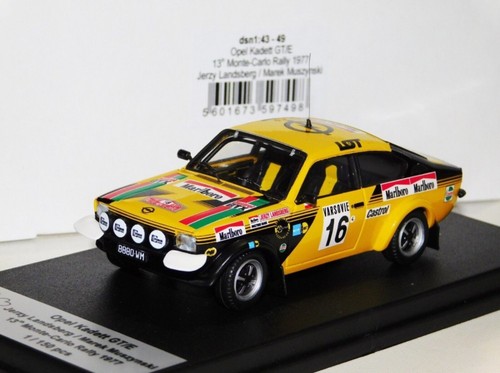 Opel kadett 16 rallye - opel, gt/e
