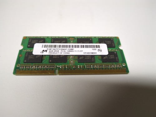 Ram 4go pc3l 12800s fp - 4go, pc3l-12800s-11-11-fp