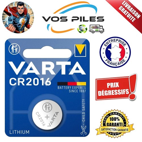 Pile bouton varta - bouton, 3v