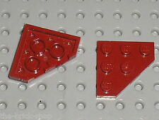 DkRed Plate 2450 LEGO STAR