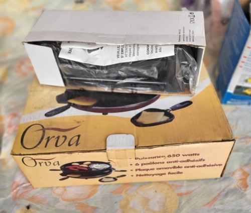 Orva ra4 appareil raclette - orva, à