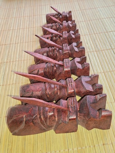 Lot statuettes tiki - 7,