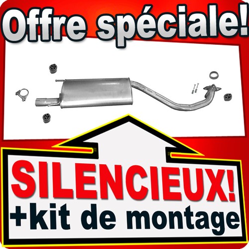 Silencieux intermédiaire pour - intermédiaire,