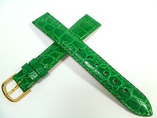 BRACELET DE MONTRE VERT 16 mm