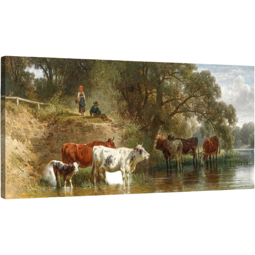 Tableau sur toile - sur, en