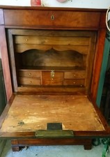 secrétaire louis philippe placage noyer