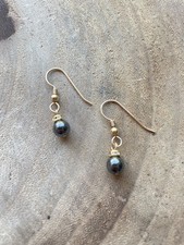Hematite and Swarovski Crystal