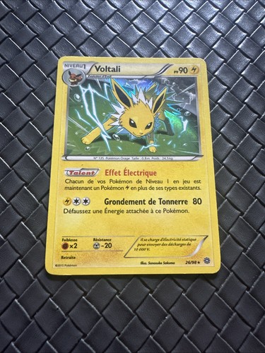 Carte pokémon voltali - carte,
