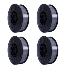 Lot de 4 bobines de Fil fourré 0.9mm 450g soudage MIG semi-automatique