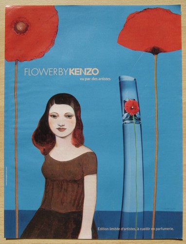 Publicité papier parfum - papier,
